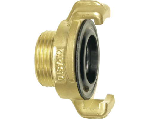 Gewindestück Messing, Aussengewinde 13 mm (1/2")